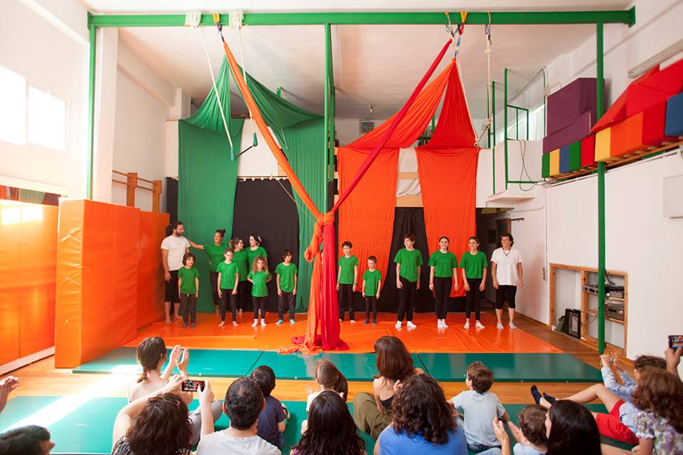 Clases Gimnasia Acrobática Circo Gijón Niños Adultos
